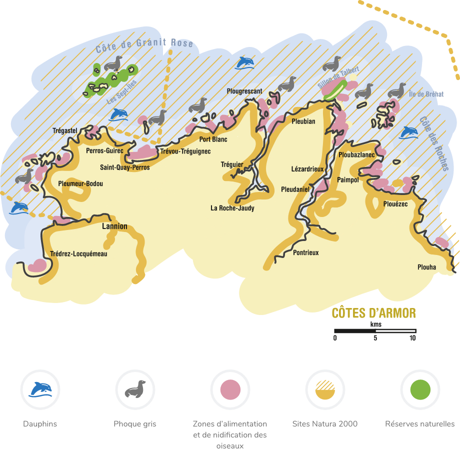 carte aires marines protegéess